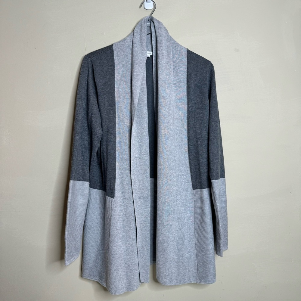 89th & Madison Grey Cardigan shawll